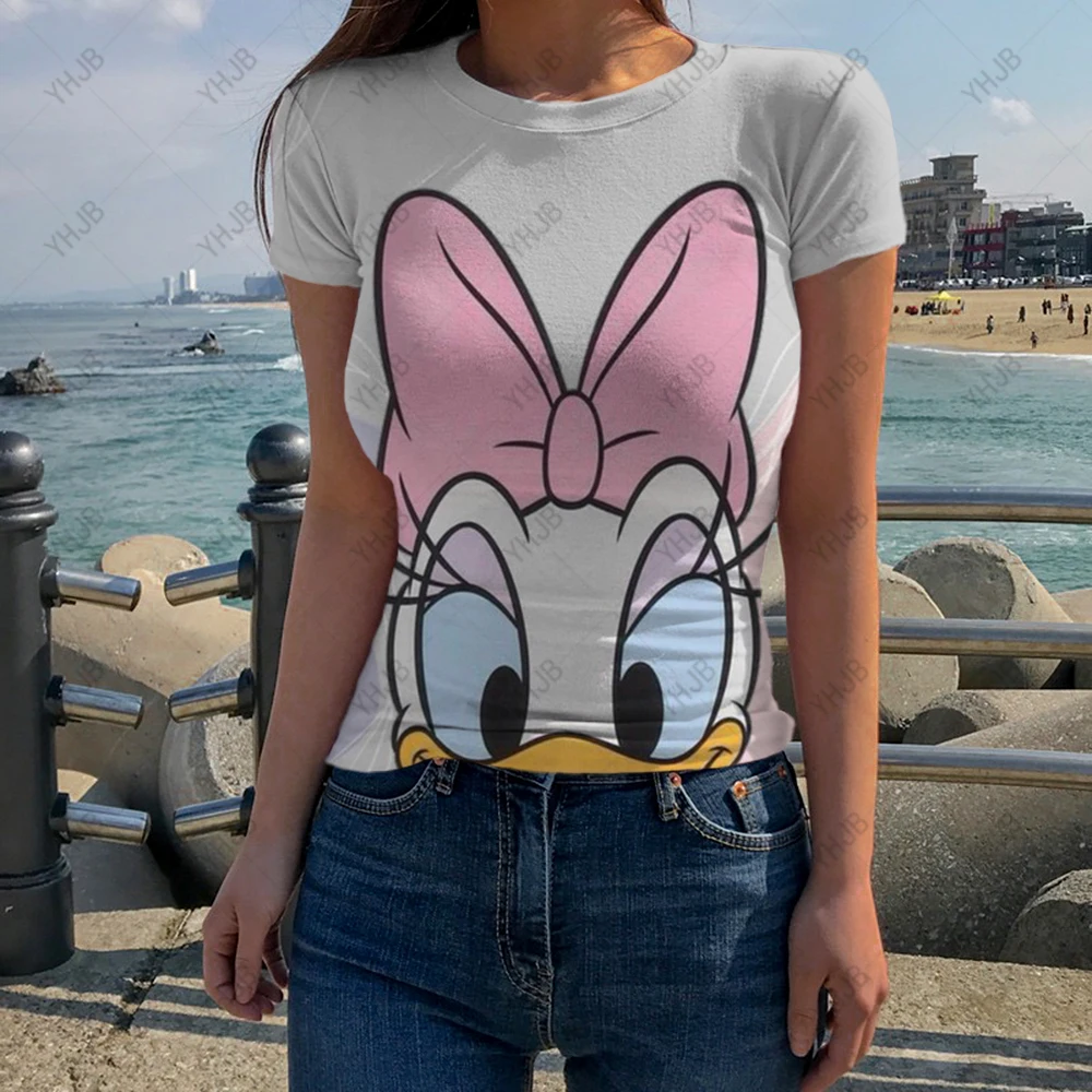 

Футболка женская с коротким рукавом и принтом «Goofy»