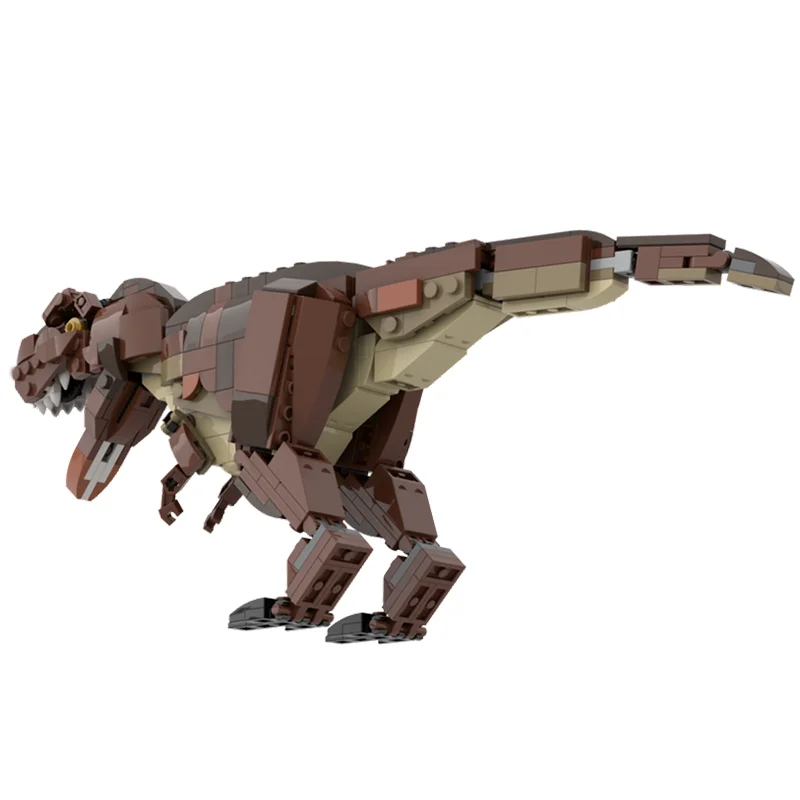 Фото 365 деталей MOC Юрский Тираннозавр Рекс Минифигурка Масштабная Модель Конструктор Рождественские Подарки Игрушка Для Сборки Коллекции Демонстрации Образовательная №3