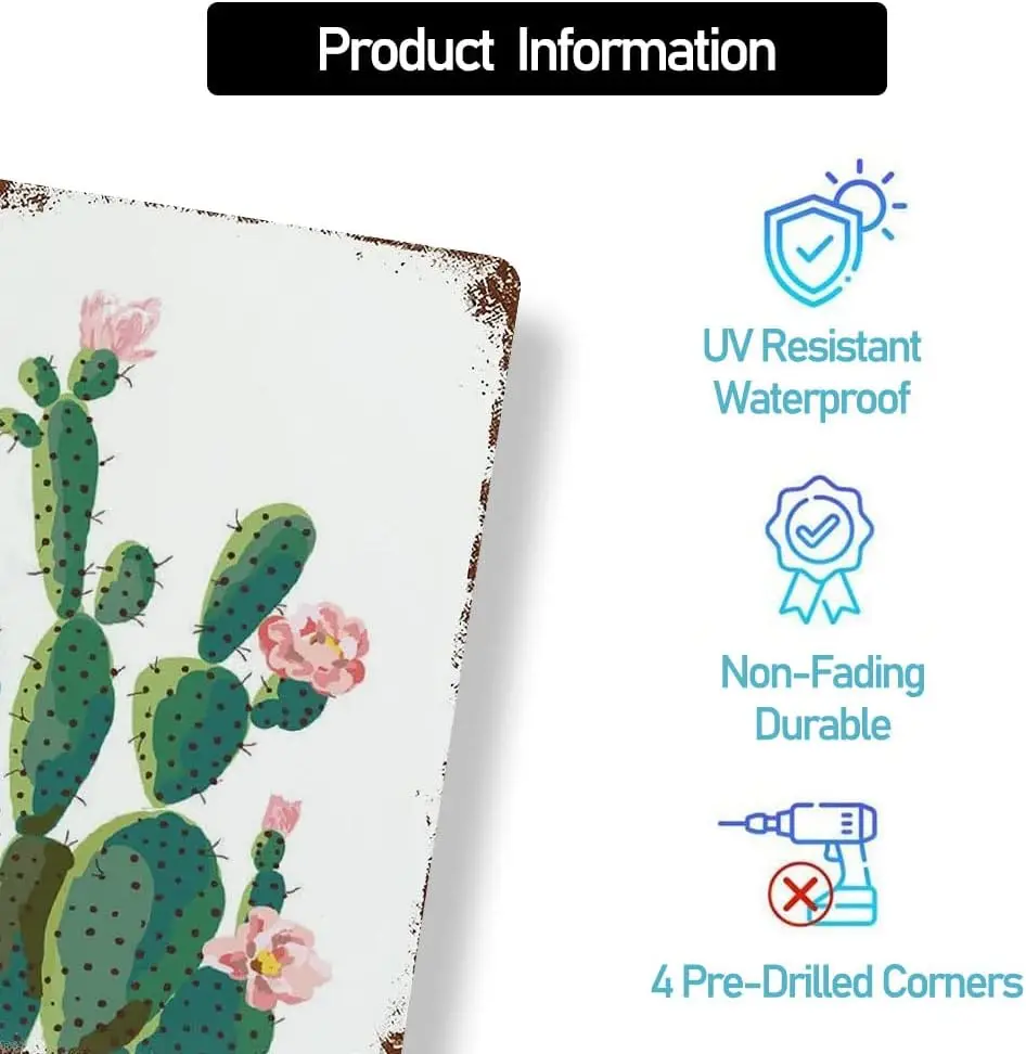 Металлическая вывеска Початок каждого дня с благодарным сердцем винтажные