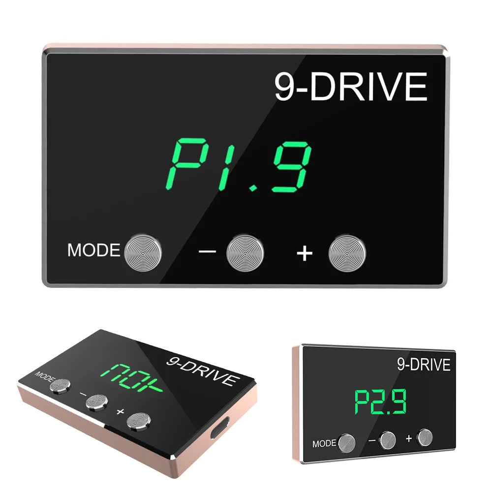 

9 Drive 5 Modes Plug Play Racing Accelerator Potent Booster Tuning Parts Accessory Throttle Response Controller