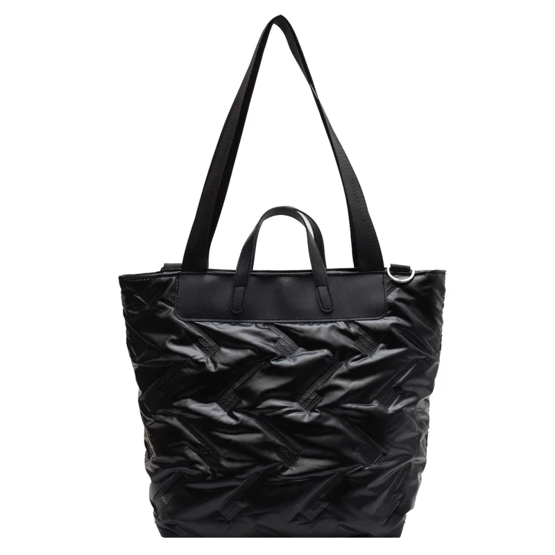 Зимняя большая тканевая сумка-тоут для женщин 2023 трендовая дизайнерская сумка