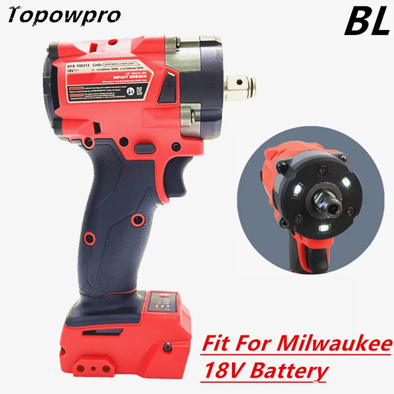 Беспроводной ударный гайковерт электрический бесщеточный шуруповерт дрель