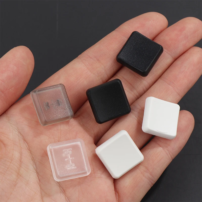 

Choc Low Profile PBT Key Caps For Chocolate Switch Mechanical Keyboard Ultra Thin Black White Transparent Choc Fox Key Caps 5Pcs