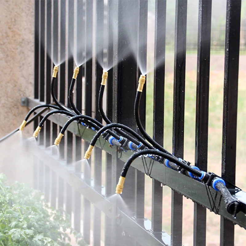 Автоматические разбрызгиватели орошения регулируемые насадки для запотевания