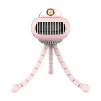 stroller fan 3600mah portable bladeless usb mini baby handheld small fan rechargeable folding outdoor cooler fan