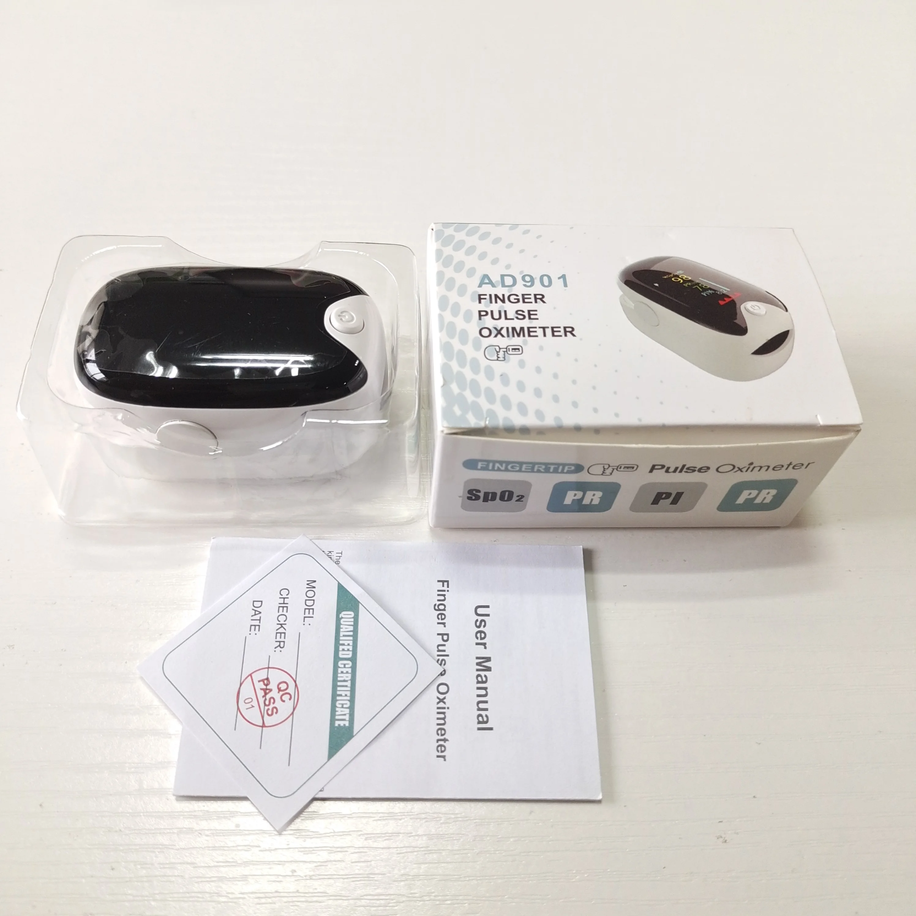 Портативный медицинский ручной оксиметр для пальцев с TFT-дисплеем защита