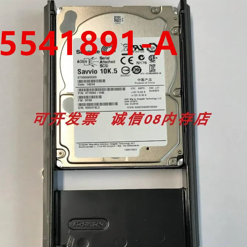 

Original Almost New Hard Disk For LENOVO P9500 900GB SAS 2.5" 10K 64MB Server HDD For 5541891-A S5D-J900SS
