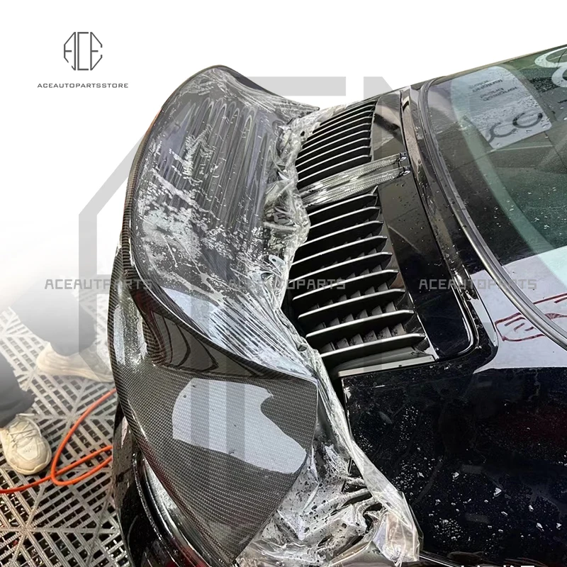 Детали из натурального углеродного волокна заднее крыло спойлер для багажника