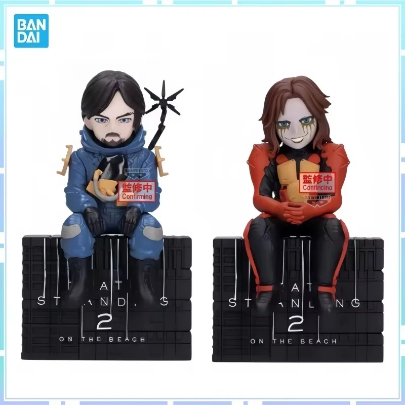 Фото В наличии: Оригинальная фигурка Bandai Banpresto Death Stranding Хиггс Монаган Сэм, модель, новая в коробке, персонажи аниме. №1