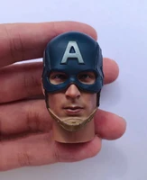 16 male soldier chris evans helmet version head carving model accessories high quality fit 12 inch action figures body in stock