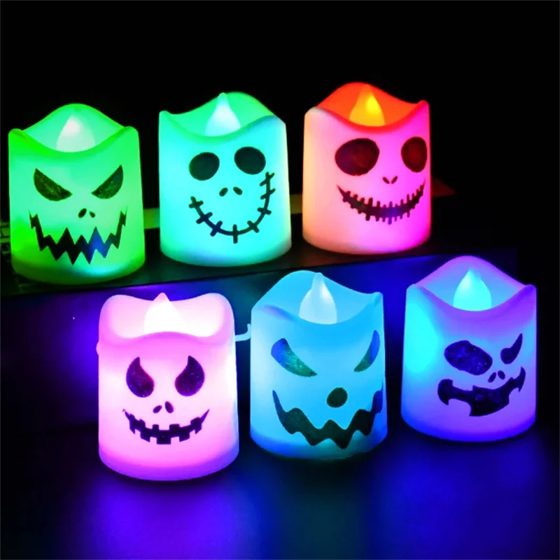 6 шт. светящиеся свечи для украшения дома