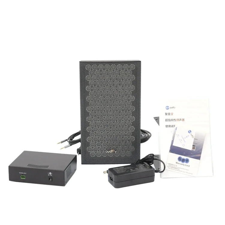 Ультразвуковой направленный динамик модели 20 Вт Audfly B2 с усилителем