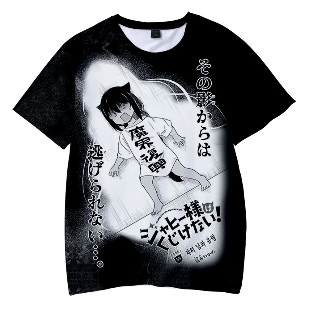 

Мужская креативная забавная футболка Jahy-sama Wa Kujikenai! Новинка 2021, футболка 3D для взрослых и детей, уличная одежда, повседневная Летняя футболка...