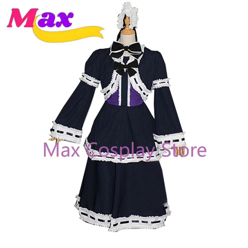 Max Cos Misa Amane Косплей Костюм Горничной Нестандартный размер