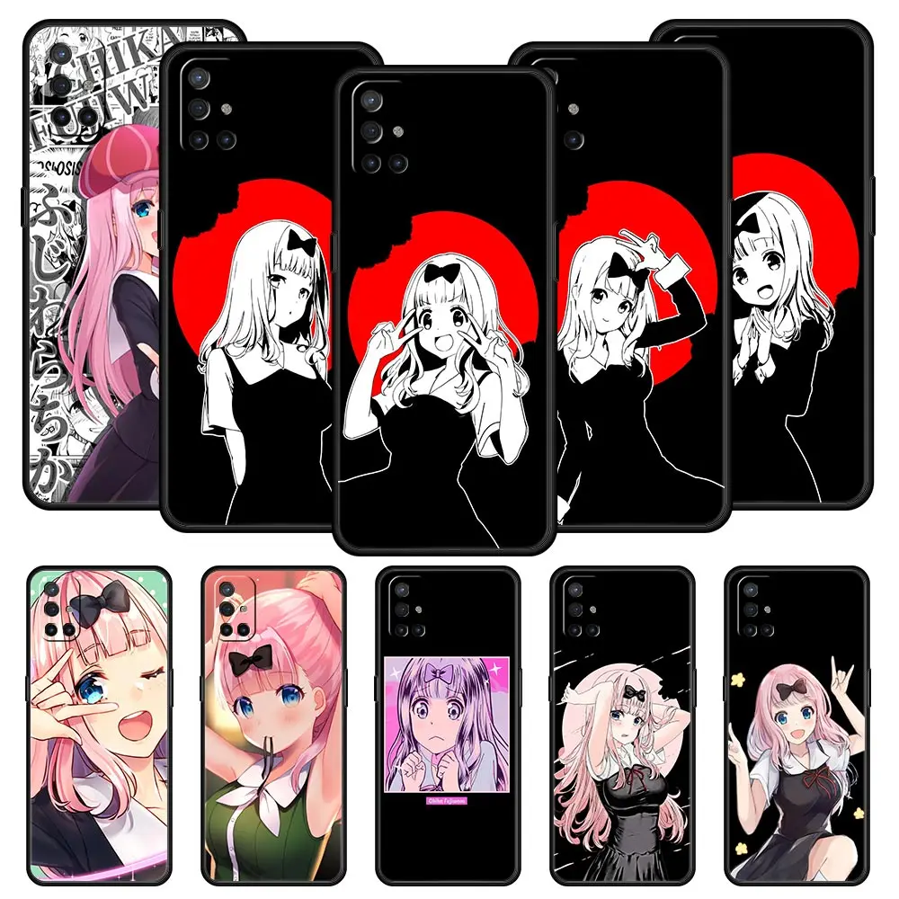 

Аксессуары для OnePlus 10 9 Pro 9T 9R 9RT 8T 8 7 6T 7T Nord 2 CE Φ N200 N100 чехол Chika Fujiwara Anime Kaguya-sama Love Is War
