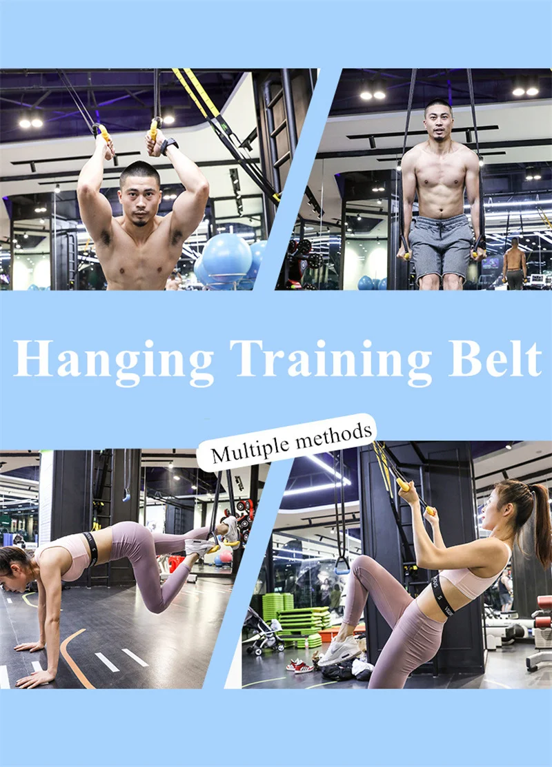 Гимнастические кольца для взрослых из АБС-пластика с сверхмощными регулируемыми