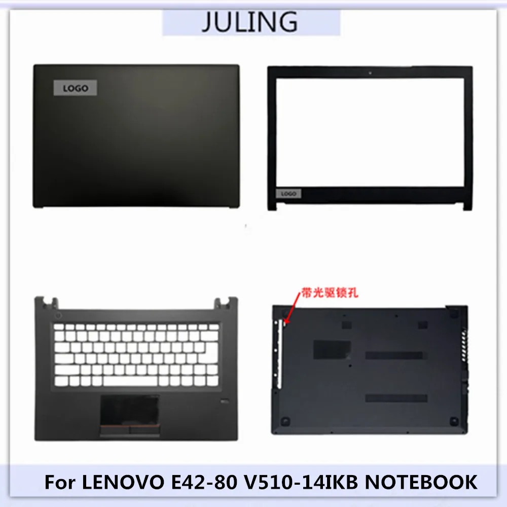

NEW Original Laptop Palmrest Upper Case With FPR Hole For LENOVO E42-80 V510-14IKB