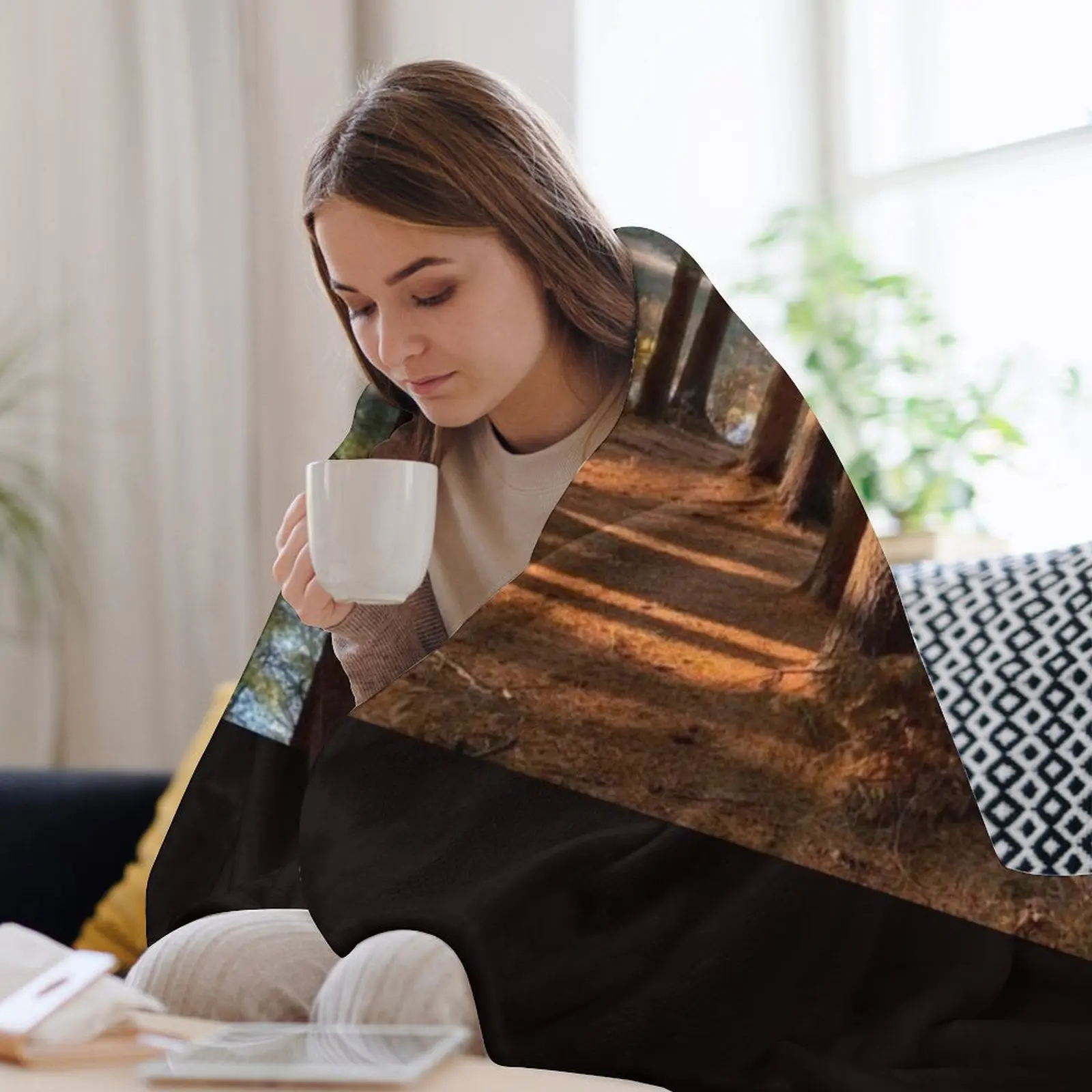 Одеяло Maxfield Parrish Landscape Photograph от Ellen Barton Harriman роскошные тонкие одеяла