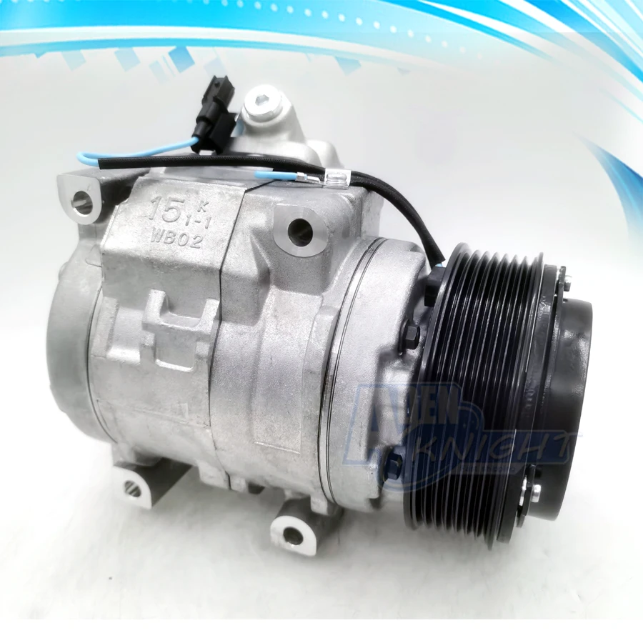 Фото Автомобильный компрессор кондиционера для HONDA CR-V Mk3 RE6 2.2D 2010- 447160-3020 38810RFWG01 447280-1230 247300-6210 №1