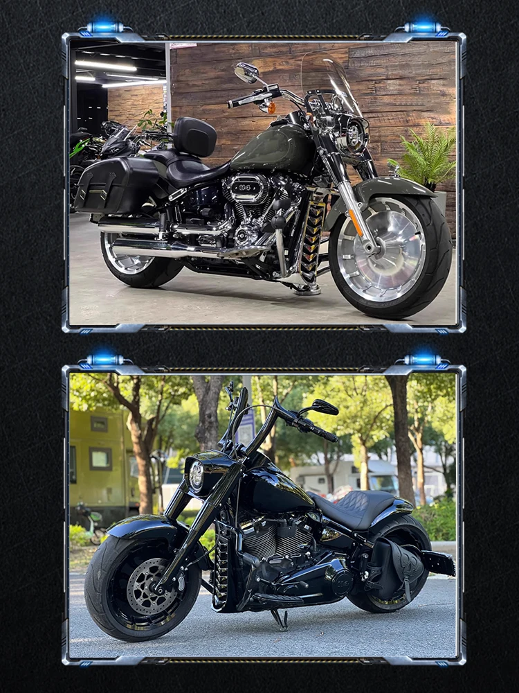 Защитный кожух-обтекатель для мотоциклов Harley Softail Fat Boy Heritage Street Bob Street Glide Breakout, модифицированный, 18-25 г.в. (art.: 3920d97dbd0da) - 3920d97dbd0da
