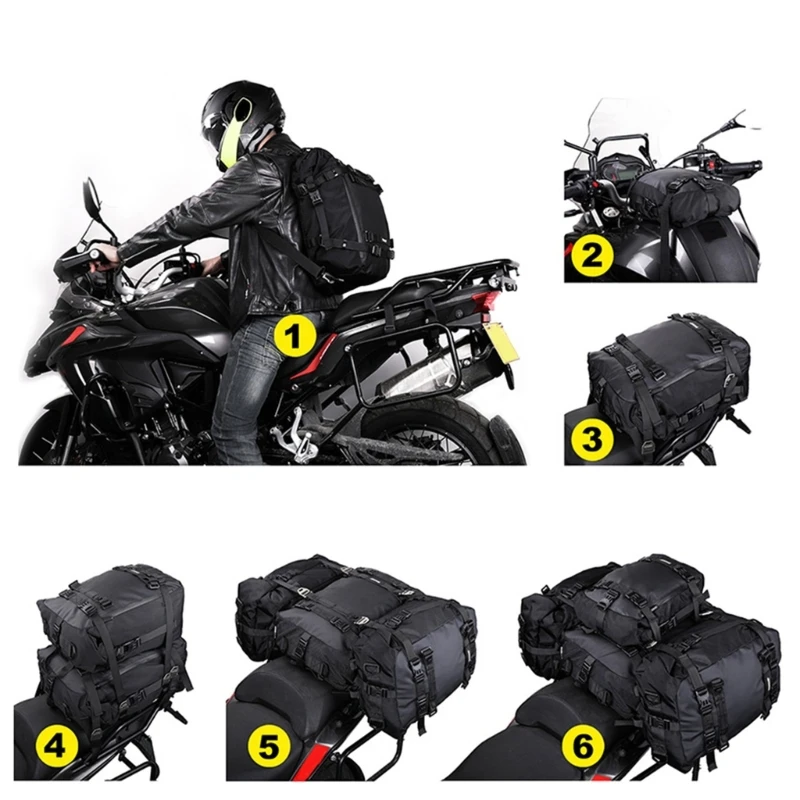 

Tail Bag Rear Package Travel Waterproof Motorbike Bag Handbag Wear Resistant Accessories for Electric Drop Shipping