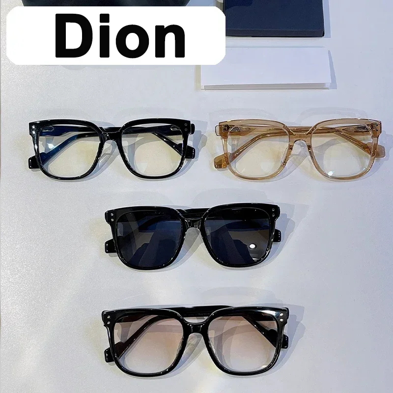 

Dion GENTLE YUUMI Glasses For Men Women Optical Lenses Eyeglass Frames Eyewear Transparent Blue Anti Light Luxury Brand Monst