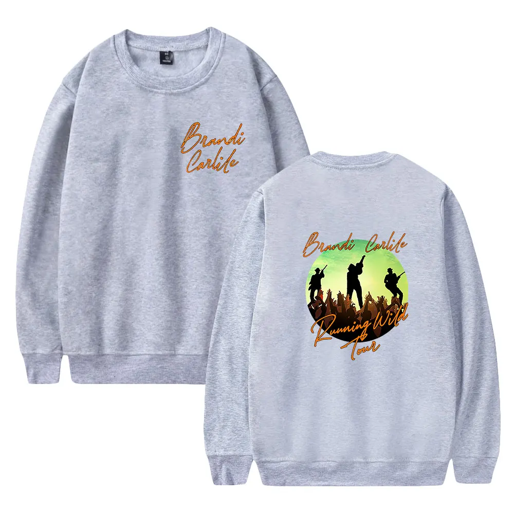 

Brandi Carlile кантри музыкальные певицы Merch Ежедневный Зимний унисекс Повседневный Топ с принтом с длинным рукавом рубашка одежда уличная одежда