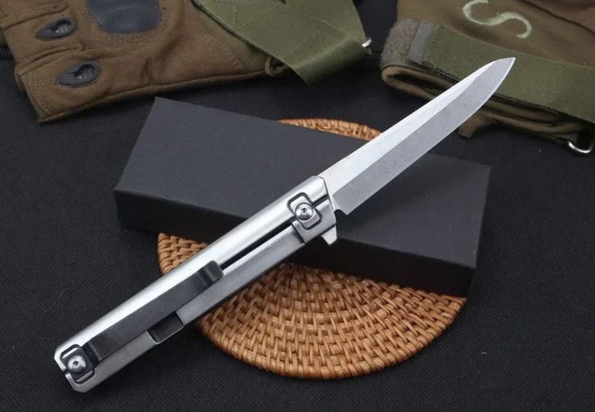 Карманный складной нож из нержавеющей стали с шарикоподшипником