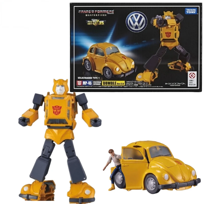 

В наличии Transformer KO MP45 MP-45 Bumblebee экшн-фигурка Autobot Модель Игрушка Подарочная коллекция