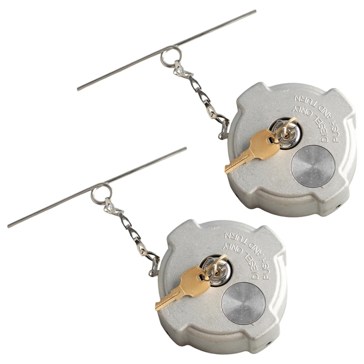 Запирающаяся крышка дизельного топлива 03-37017-002 для Freightliner Cascadia Columbia 1996-2018 2 шт.