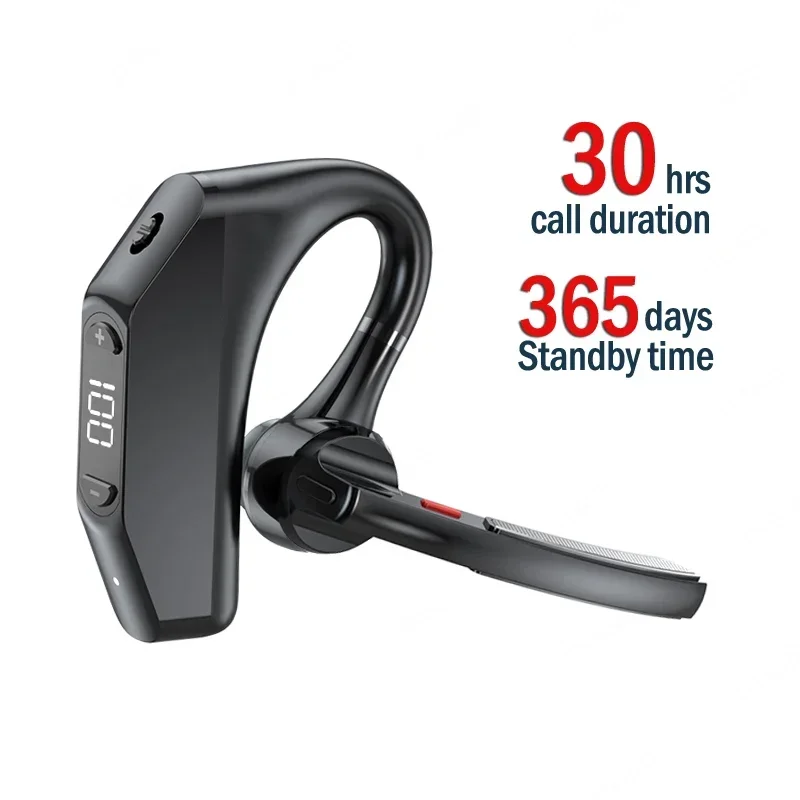 Bluetooth-гарнитура наушники ENC с шумоподавлением беспроводные двойным микрофоном