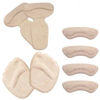 silicone gel insoles anti slip cushion pad inserts insoles elastic cushion orthotic for high heel shoe inserts pads relief pain