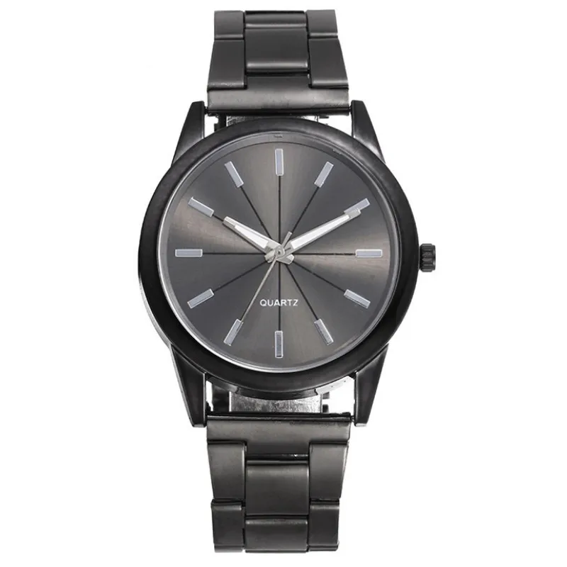 

Повседневные Простые кварцевые наручные часы из нержавеющей стали для женщин