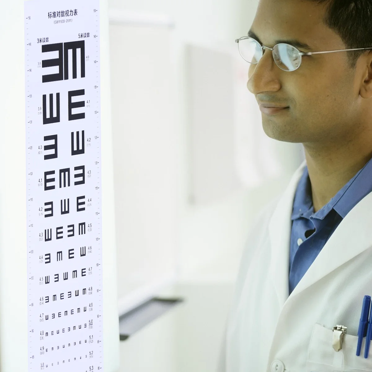 

Eye Exam Chart Eye Chart for Eye Examination Children' Eye Chart Eye Chart Visual Chart Pocket Eye Chart