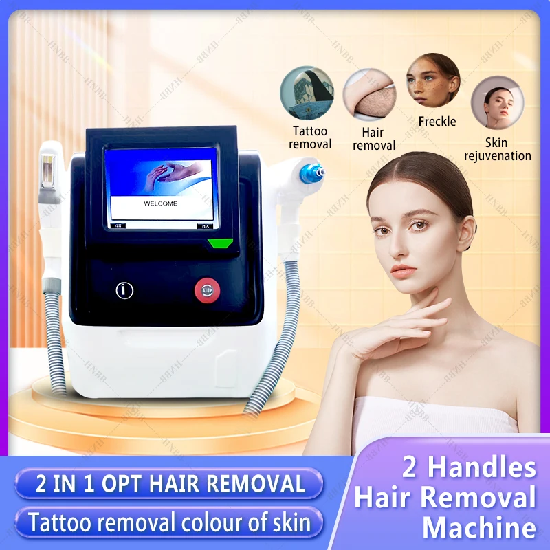 

Pico Laser Opt Rf Tattoo Removal and Hair Removal Machine Pico 2 in 1 Machine 2023 New Stationary 2000W Laser