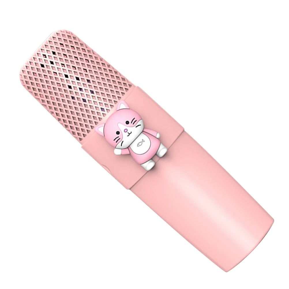 

1pc Cartoon Microphone Cartoon Stereo Surround Sound Microphone for Children