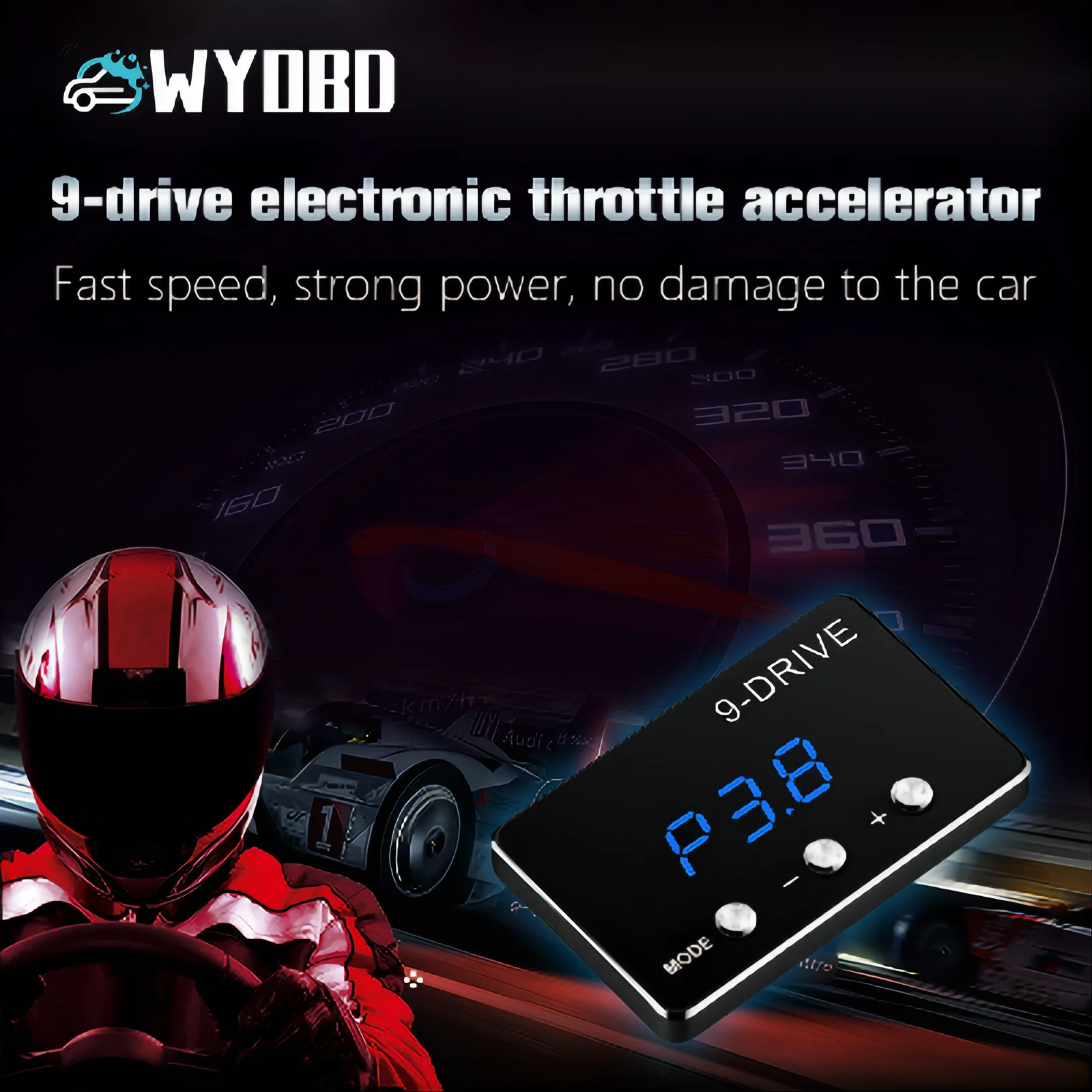 

F1 Car electric drive throttle controller for car modify tune grooming maintain refit beauty service center pedalbooster command