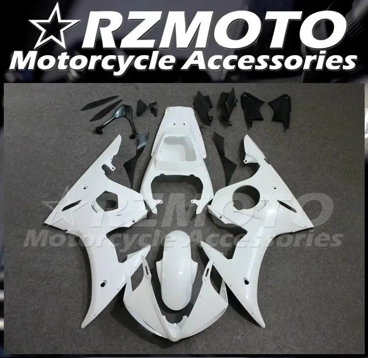 

Новый комплект обтекателей для мотоцикла ABS, подходит для YAMAHA YZF- R6 2003 2004 2005 03 04 05, кузов белого цвета