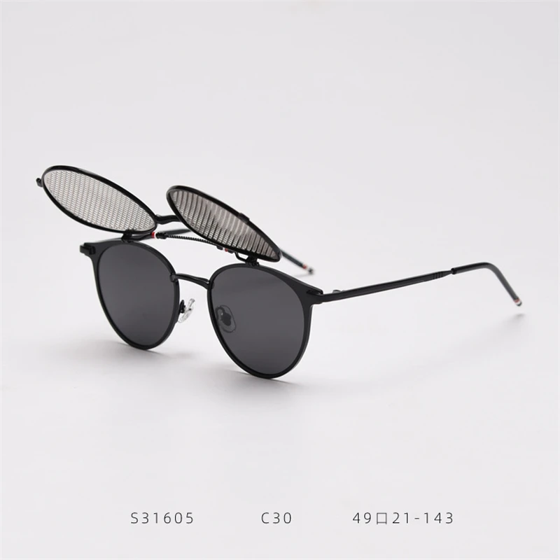 

Солнцезащитные очки в стиле стимпанк для мужчин и женщин, Модные Винтажные дизайнерские солнечные аксессуары в стиле ретро-панк, из сплава