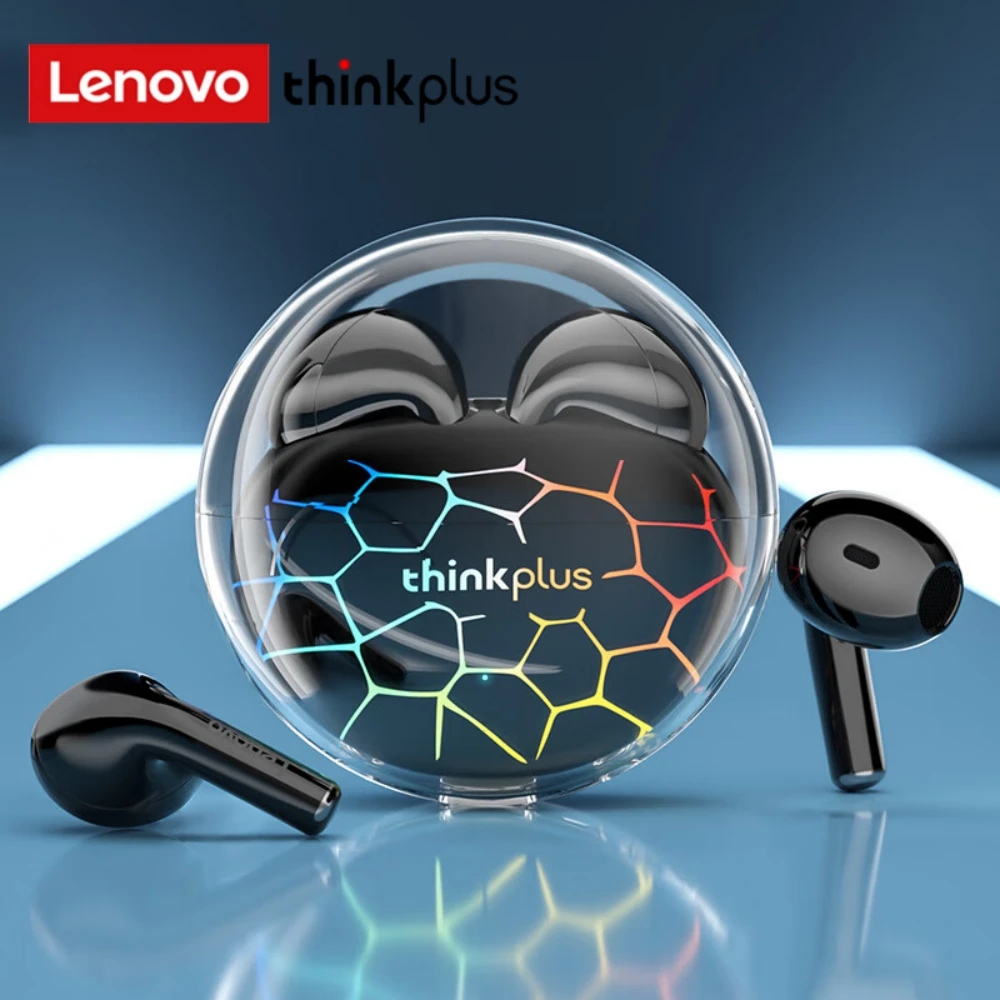 

Original Lenovo LP80 Pro TWS Bluetooth 5.3 Headset RGB Sports HIFI Dual Noise Reduction Wireless Low Latency Gaming Earphone