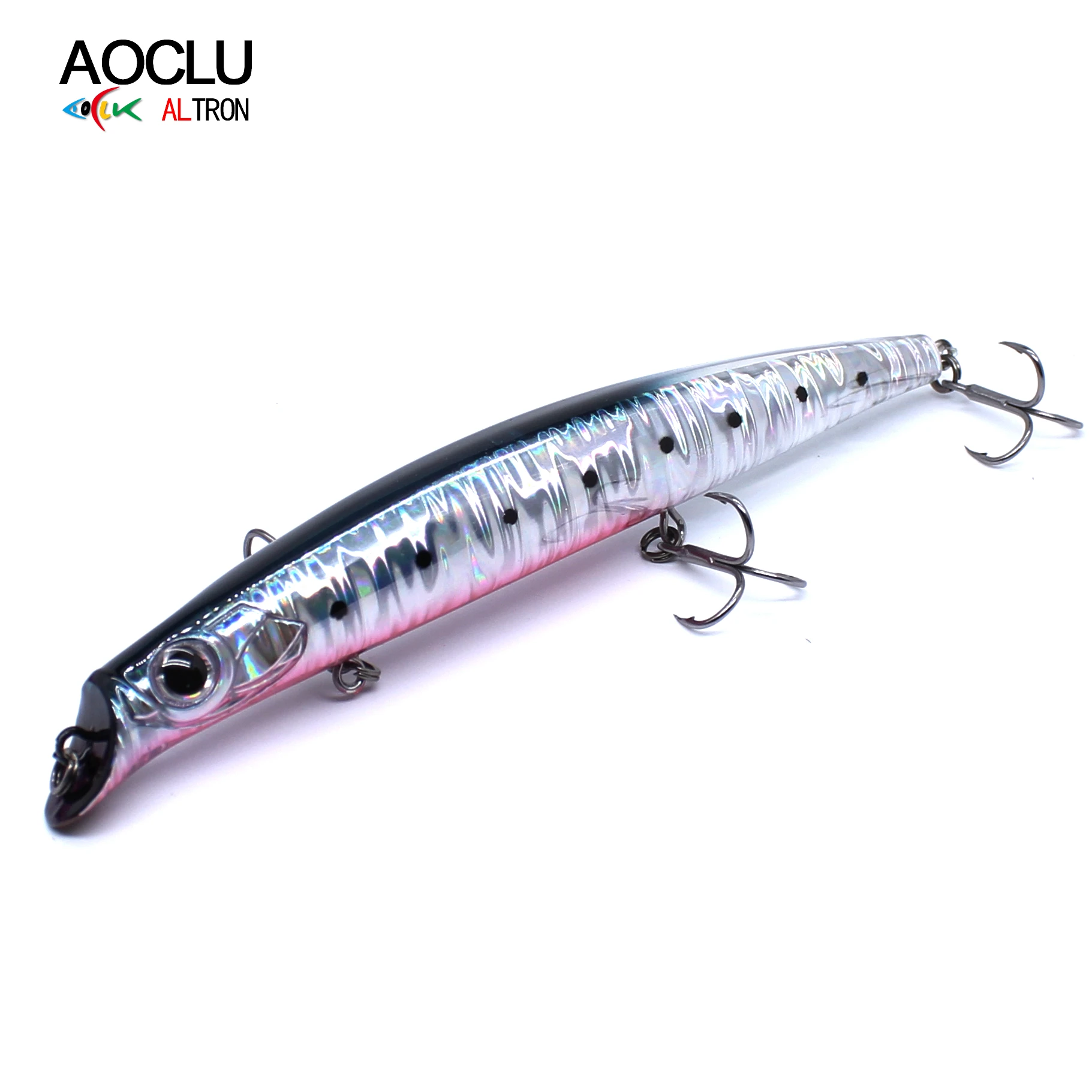 

AOCLU Jerkbait Wobblers 14cm 18g Depth 1m Hard Bait Minnow Stick Floating Fishing Lures Weight Transfer System Long Casting