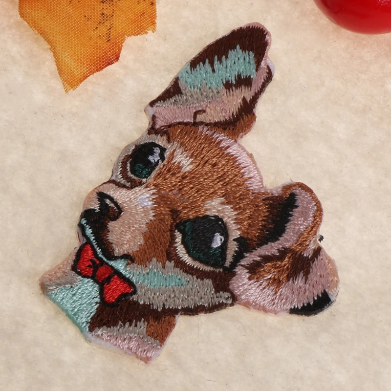 

Cartoon Animal Tiger Embroidered Iron On Patches Sew Clothing Badge Accessories