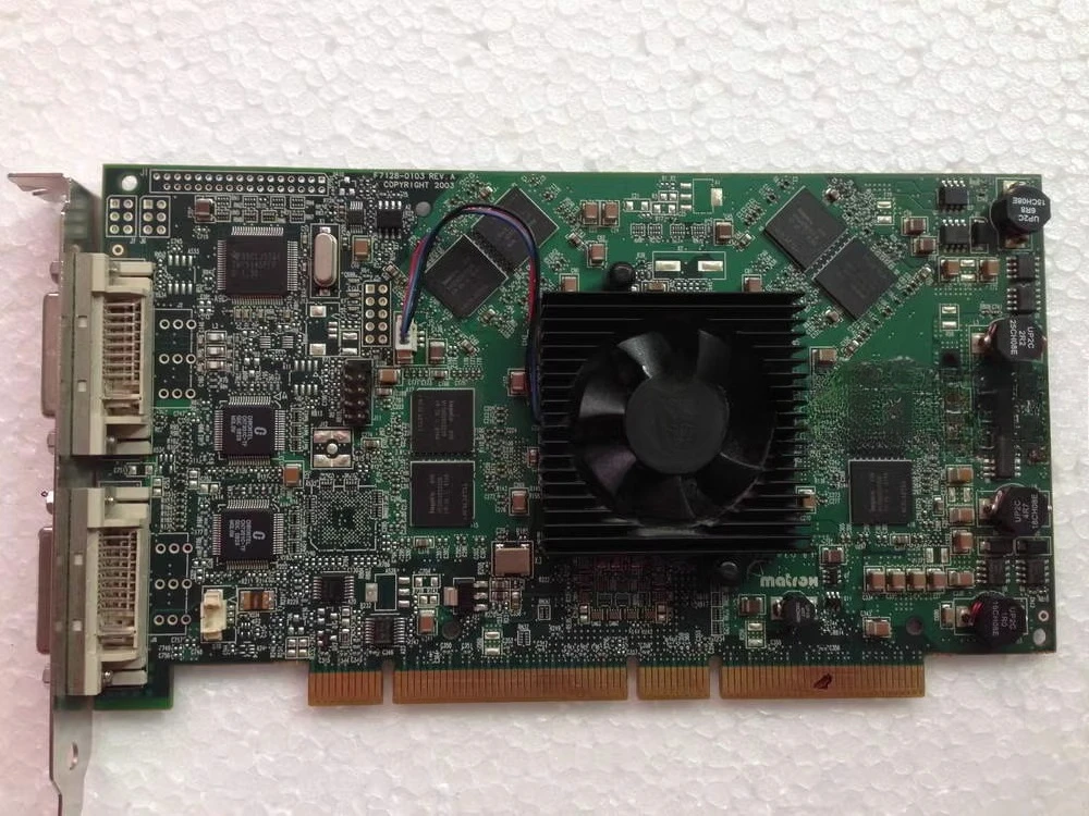 Фото Трехэкранная видеокарта Matrox Parhelia DL256 PCI-X MGI PH-P256PDPIF №1