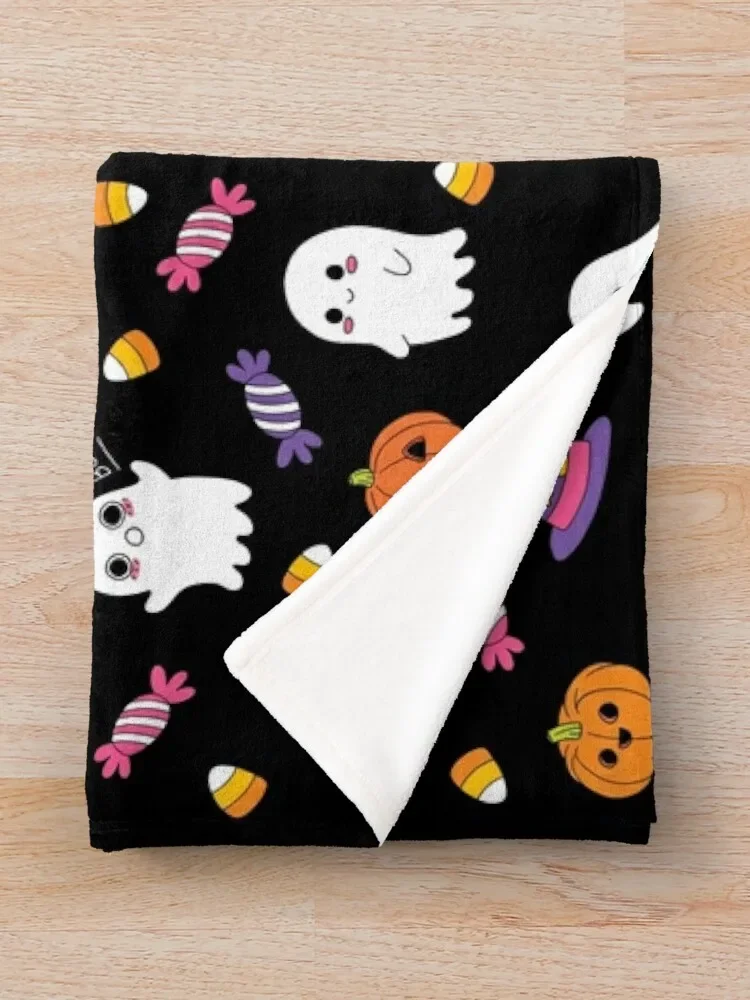 Милые привидения Spoopy и Хэллоуин одеяло для сна фланелевые многофункциональные