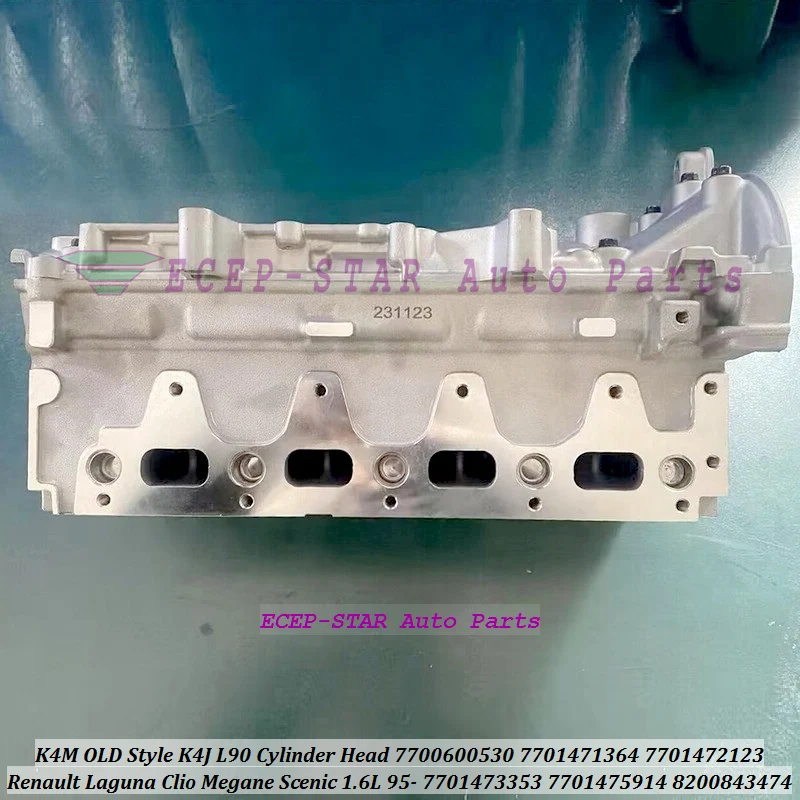 K4M OLD K4J L90 Полный блок головки блока цилиндров для Renault Laguna Clio Megane 1.6L 7700600530 7701471364