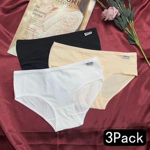 2022 top Underpanties Comfortable pure cotton Panties For Women Fashion Briefs White Girls cotton panti M L XL Black Sexy Panty