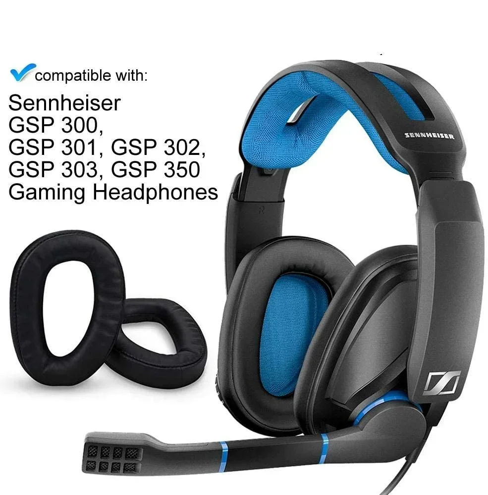 Фото Амбушюры, наушники, аудиоподушечки для игровых гарнитур Sennheiser GSP370, GSP300, GSP301, GSP 302, GSP 303, GSP 350 №4