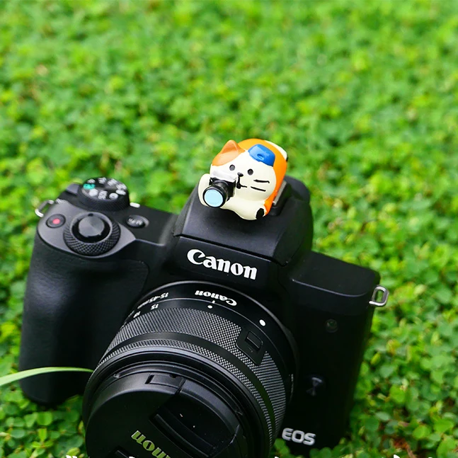Новинка 3D фотография Кот DSLR камера Фонарик Горячий башмак Крышка для Canon Nikon Fuji