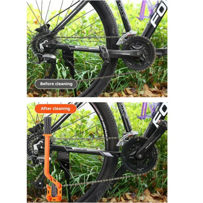 Набор щеток для чистки велосипеда цепей кассеты звездочек щетка скруббер