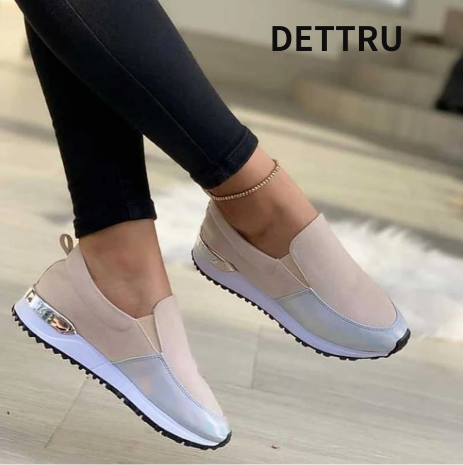 

New Women Sneaker Slip on Flat Casual Shoes Platform Sport Women's shoes Outdoor Runing Ladies Vulcanized Shoes Zapatillas Mujer